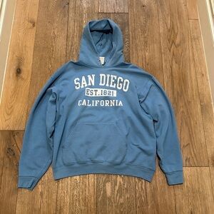 San Diego Blue Hoodie Sweater